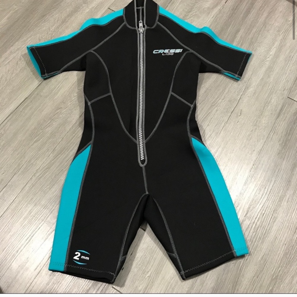 Cressi Women's 2mm Lido Shorty Wetsuit size XS